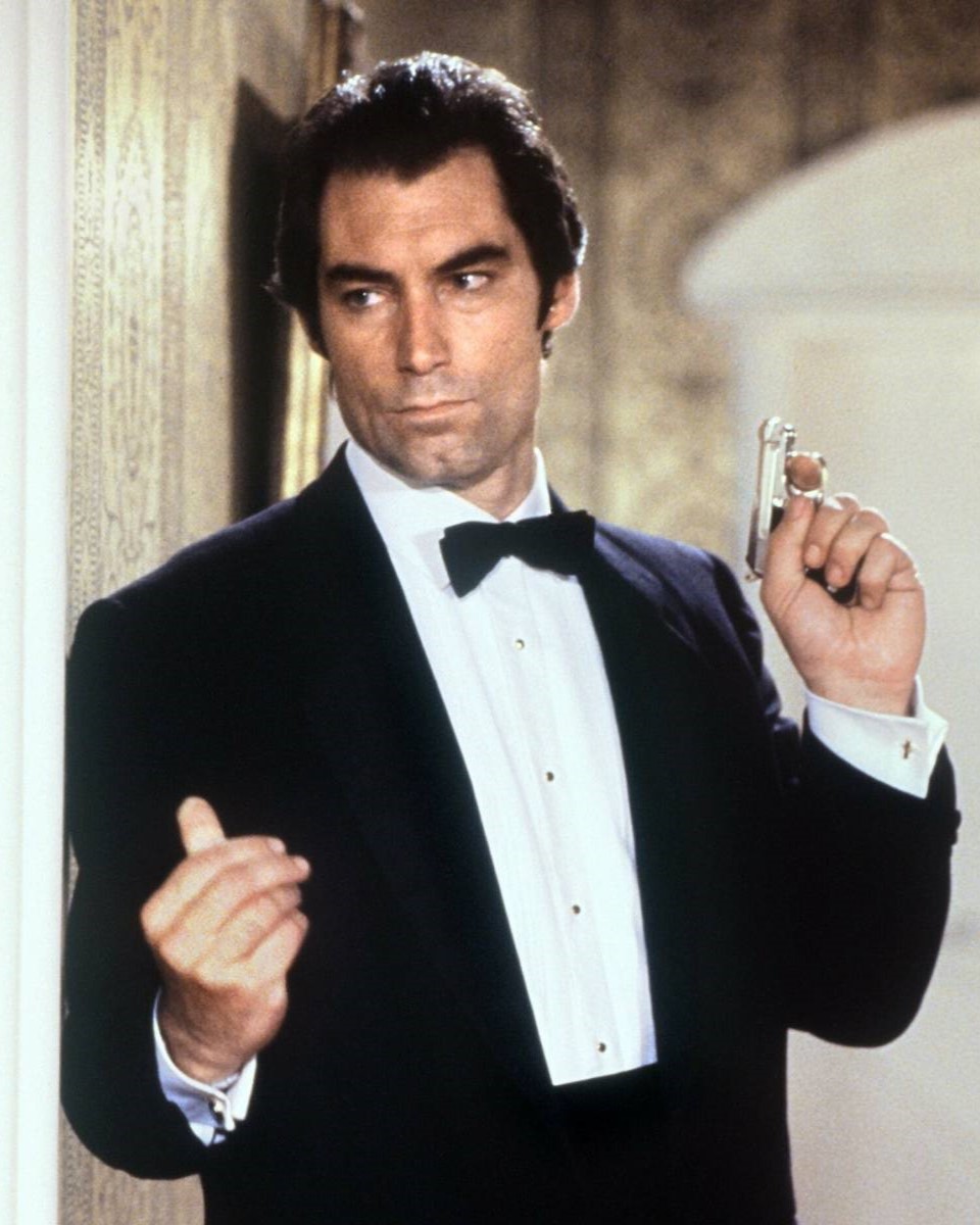 Timothy Dalton als James Bond